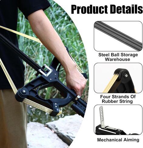 Steel Ball Compound Bow Set for Adults, 40-Round Continuous | Right-Handed Ball Bearing Hunting Bow with Mechanical Sight & Pulley System in Saudi Arabia