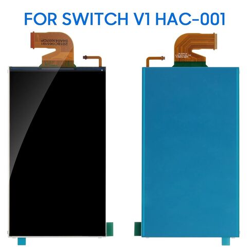 لاستبدال شاشة Nintendo Switch HAC-001 V1، لوحة عرض LCD بديلة مع طقم إصلاح وزجاج مقسى، إصلاح الشاشة المكسورة والبكسلات الميتة، جزء استبدال سهل للإصلاح بنفسك in Kuwait