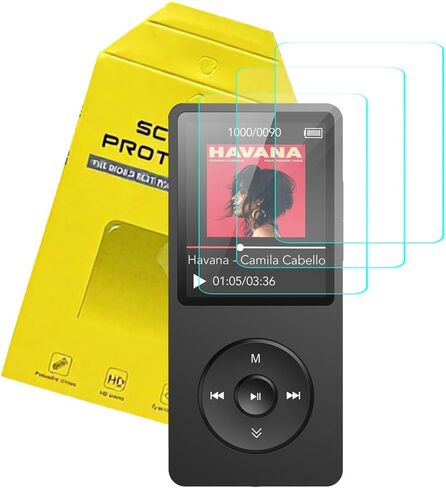 3 Pack for AGPTEK A02 A02PL A02X A02S MP3 Player Screen Protector | HD Clear Anti-Fingerprint Anti-Scratch Soft TPU Screen Protector Flim for AGPTEK A02 A02PL A02X A02S MP3 Music Player in Kuwait