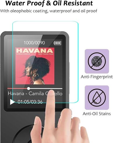 3 Pack for AGPTEK A02 A02PL A02X A02S MP3 Player Screen Protector | HD Clear Anti-Fingerprint Anti-Scratch Soft TPU Screen Protector Flim for AGPTEK A02 A02PL A02X A02S MP3 Music Player in Kuwait
