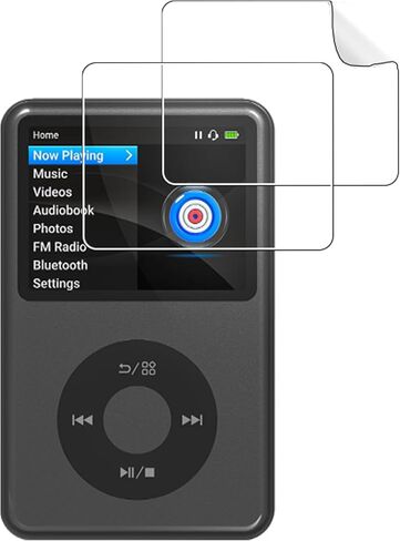 Screen Protector for innioasis Y1 Mp3 Player, HD Soft Film Screen Protector for innioasis Y1 Touch Screen, Anti-Scratch, Touch Sensitive, Anti-Fingerprint, 2 Pack. in Saudi Arabia