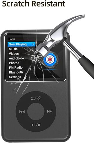 Screen Protector for innioasis Y1 Mp3 Player, HD Soft Film Screen Protector for innioasis Y1 Touch Screen, Anti-Scratch, Touch Sensitive, Anti-Fingerprint, 2 Pack. in Saudi Arabia