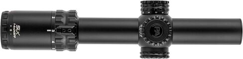 Primary Arms SLX 1-6x24 SFP Rifle Scope Gen IV ACSS Nova Fiber Wire Reticle | Red Dot Bright and Deluxe 30mm Scope Mount Bundle in Kuwait