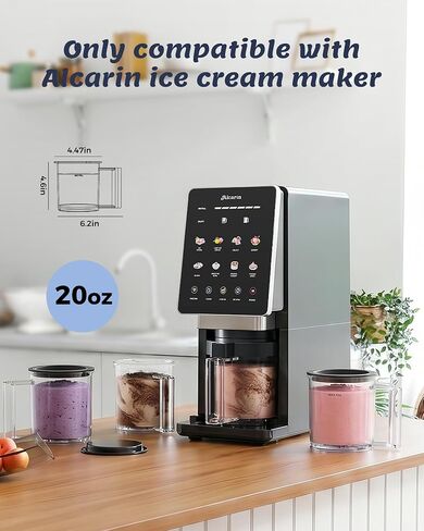 Alcarin Dessert Bowl Extra Pint for Ice Cream Maker in Saudi Arabia