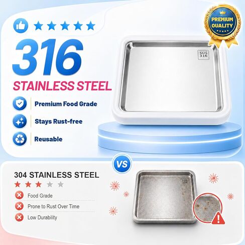 Rolled Ice Cream Maker, Premium Food Grade 316 Stainless Steel | Corrosion‑Resist, Instant Ice Cream Roller Maker, Perfect for Frozen, Yogurt&More! Homemade DIY, Fun Parent-Child Activities in Saudi Arabia