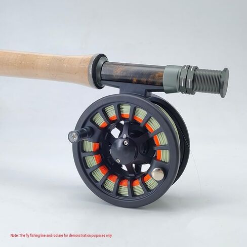 2pcs Fly Fishing Reel 85mm Large Arbor Left Right Hand Switchable Lightweight 122g Arbor Spool for Trout River Stream in Saudi Arabia