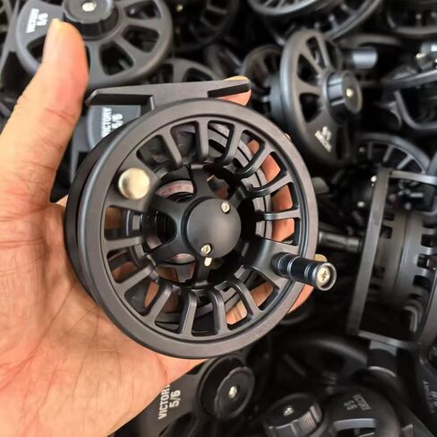 2pcs Fly Fishing Reel 85mm Large Arbor Left Right Hand Switchable Lightweight 122g Arbor Spool for Trout River Stream in Saudi Arabia