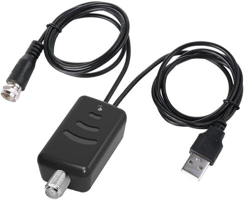 TV Antenna Amplifier, Antenna Signal Booster for TV Indoor, Low Noise/Clears Up Pixelated Amplifier, High Gain Signal Booster, USB Powered with LTE Filter Kit in Saudi Arabia
