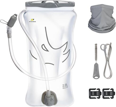 N NEVO RHINO Water Bladder 1L- 1.5L- 2L, Hydration Bladder for Running Vest | Leak - Proof BPA -Free Water Reservoir Storage Bag for Hiking Backpack Bike Pack in Saudi Arabia