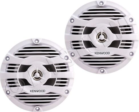 Kenwood KFC-1653MRW 6.5" 2-way Marine Speakers Pair (White) in Kuwait