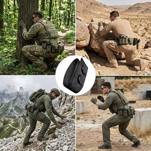 9 Pack Duty Belt Keepers, 1" Nylon Double Snap Belt Holders for 2.25" Tactical Belts in Saudi Arabia