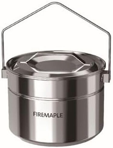 وعاء تخييم من Firemaple Antarcti سعة 1.2 لتر من الفولاذ المقاوم للصدأ بدرجة الطعام SUS304 in Kuwait