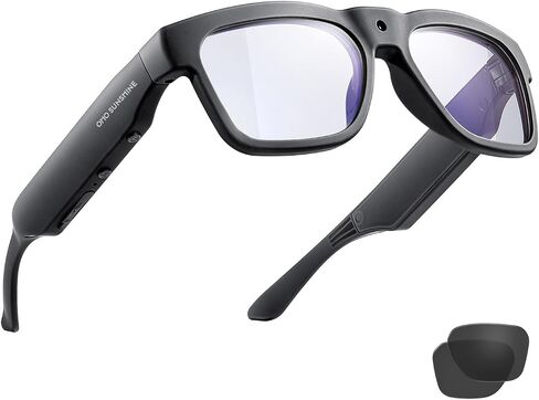 OHO 4K Ultra-Lightweight Smart Glasses, AI Chat & Real-Time Translation, OHO App Supported, Record-While-Charging, UV400 Lens in Saudi Arabia