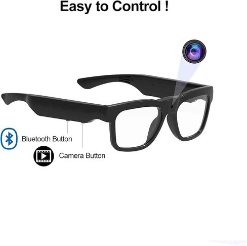 OHO 4K Ultra-Lightweight Smart Glasses, AI Chat & Real-Time Translation, OHO App Supported, Record-While-Charging, UV400 Lens in Saudi Arabia