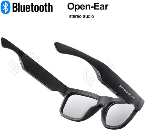 OHO 4K Ultra-Lightweight Smart Glasses, AI Chat & Real-Time Translation, OHO App Supported, Record-While-Charging, UV400 Lens in Saudi Arabia
