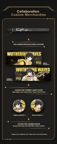 Moondrop x Wuthering Waves U.C.T.S. Hybrid Dual Drivers OWS Al Noise Cancelling LHDC-V Gaming Headset Online Interactive DSP LE Audio Wireless Headphone (English Version) in Saudi Arabia