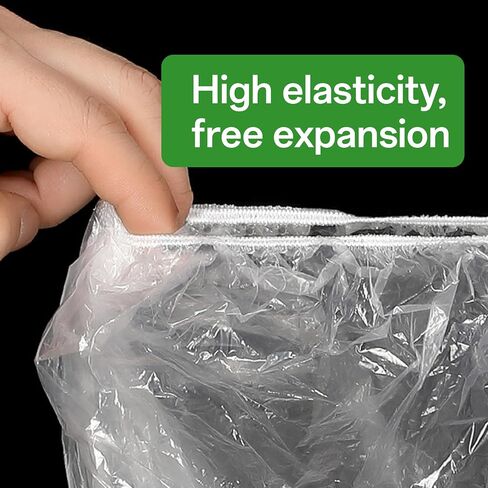 IIUIKOO10 Pack Backpack Rain Cover Waterproof Disposable Elastic Covers for 15L-40L Backpacks, Hiking Camping Travel Cycling Emergency Raincoat Protector in Saudi Arabia