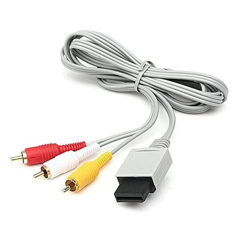50pcs Universal Cable for Nintendo Wii Controller Console,Audio Video Av Cable Cord Composite for Will in Saudi Arabia