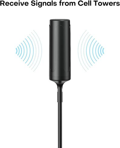 HiBoost Cell Phone Signal Boosters Outdoor Antenna with Installation Accessories for Travel 3.0 ExplorerX Truck RV Car in Saudi Arabia