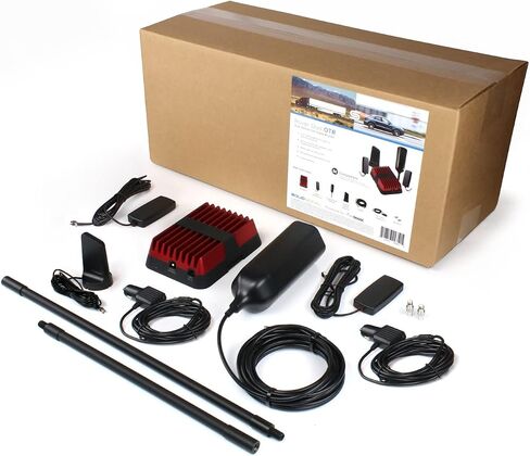 Solid Signal Rover Duo OTR 2-in-1 Car-to-Truck Vehicle Cell Phone Signal Booster | 5G Ready | All U.S. Carriers | FCC Approved | Assembled in USA in Kuwait