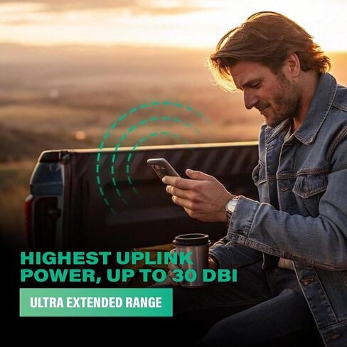 SureCall Fusion2Go Ultra Vehicle Cell Booster, Enhanced Connection Range | 5G/4G LTE | For Cars, Trucks & SUV | Magnetic Antenna | For Verizon, AT&T, T-Mobile & More | DIY | FCC Approved in Saudi Arabia