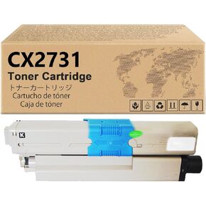 خراطيش حبر CX2731 متوافقة مع خرطوشة حبر بديلة OKI CX2731 عالية الإنتاجية لحزمة كومبو لطابعات OKI Data CX2731MFP in Kuwait