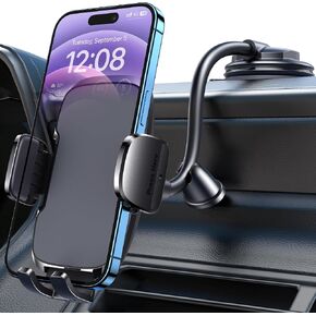 GUWEZ Phone Holders for Your Car [Military Grade Suction Ultra Strong Base] Cell Phone Car Holder 3 in 1 Dashboard/Windshield/Air Vent Hands-Free for Video Installation Kit iPhone Android in Saudi Arabia