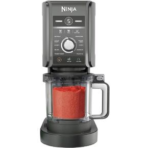 (Refurbished) Ninja NC501 CREAMi Deluxe 11-in-1 Ice Cream & Frozen Treat Maker with 2 XL Family Size Pint Containers, Dark Silver in Saudi Arabia