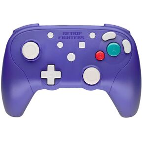 Retro Fighters BattlerGC Wireless Controller - Gamecube, Game Boy Player, Switch & PC Compatible (Blue/Purple) in Saudi Arabia