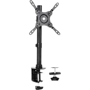 VIVO Ultra Wide TV Desk Mount for up to 55 inch Screens Weighing 66 lbs, Full Motion Height Adjustable Single Television Stand, Black, STAND-V155C in Kuwait