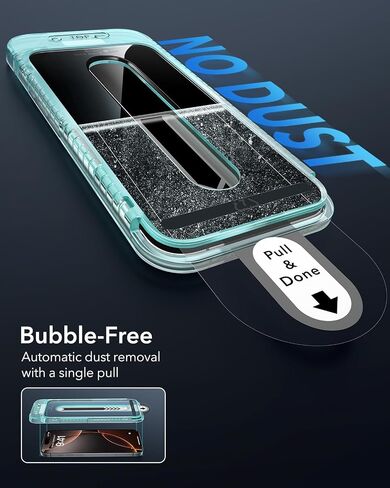 ESR 3 Pack for iPhone 16 Pro Screen Protector, FlawlessFit Tray in Saudi Arabia