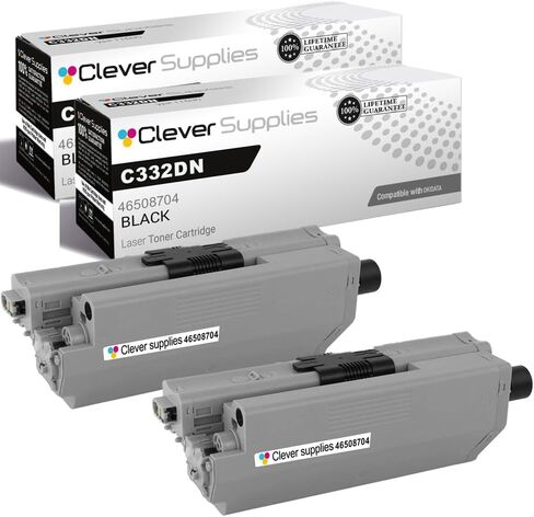 CS Replacement Toner Cartridge Compatible with Okidata C330 44469702 | Magenta C17 C310dn C331dn C330dn C510dn C531dn C530dn MC362w MFP MC361 MC562w MC561 in Saudi Arabia
