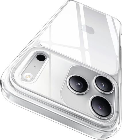CASEKOO for iPhone 17 Case Smooth Crystal Clear, Patented Anti-Yellow, Slim | Virgin TPU, 15FT Military-Grade Drop Protection, Thin, Transparent Women Men Funda para for iPhone 17 Phone Case 6.3" in Kuwait
