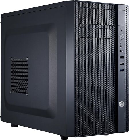 Cooler Master N200 - Mini Tower Computer Case with Fully Meshed Front Panel and mATX/Mini-ITX Support in Saudi Arabia