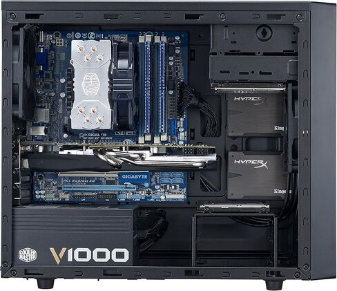 Cooler Master N200 - Mini Tower Computer Case with Fully Meshed Front Panel and mATX/Mini-ITX Support in Saudi Arabia