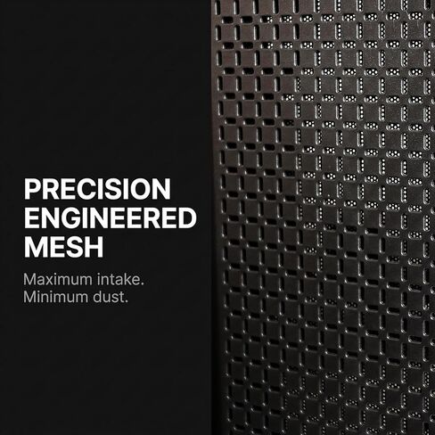 Zalman FIT Basic ATX Mid-Tower Desktop Computer Gaming PC Case | 1 x 120mm PWM Fan, High Airflow Mesh Front Panel, 360mm AIO Radiator Support in Kuwait