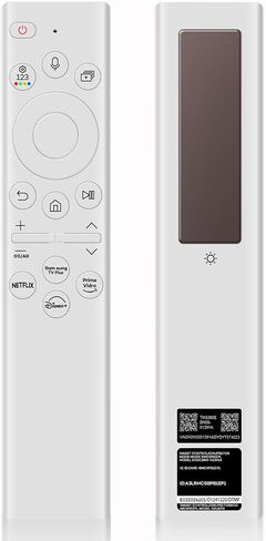 BN59-01391A Solar Frame TV Remote Replacement for Samsung Smart TV with Voice Bluetooth Rechargeable Solar Cell, Compatible with Samsung 2020 to 2025 Neo LED 4K Ultra HD TV Samsung Frame Remote in Kuwait