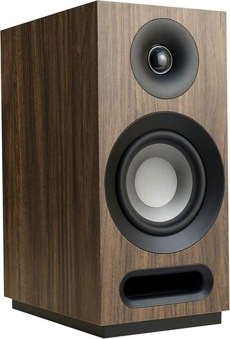 Jamo S 803 Bookshelf Speaker Pair (Walnut) | Bookshelf audio and home theater with Dolby Atmos ready connections and wood finish in Saudi Arabia