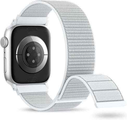 Nylon Sport Band Compatible with Apple Watch Band 38mm 40mm 41mm 42mm 44mm 45mm 46mm 49mm, Adjustable Breathable Women Men Braided Strap Loop for iWatch Series 11/10/9/8/7/6/5/SE Ultra 3/2/1 in Kuwait