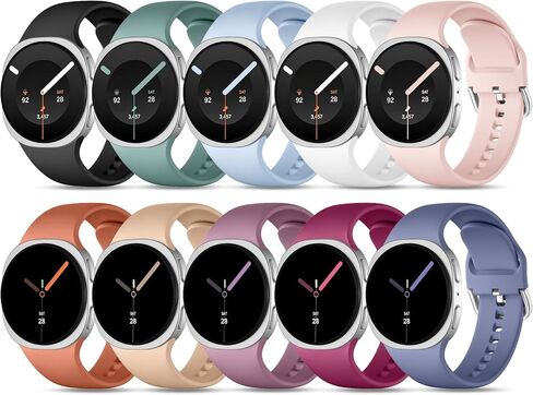 10 Pack Bands for Samsung Galaxy Watch 9/8 40mm 44mm/Watch 8 Classic 46mm in Saudi Arabia
