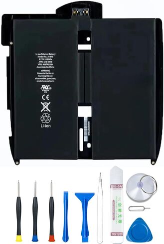 A1315 Battery Compatible with iPad 1 1st Gen A1337 A1219 741-0025-A 616-0448 with Tools 3.75V 24.8Wh in Saudi Arabia