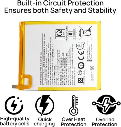 SWD-WT-N8 Battery Compatible with Galaxy Tab A 8.0 icnh 2019 SM-T290 SM-T295 with Tool Kit 3.82V 19.02Wh in Saudi Arabia