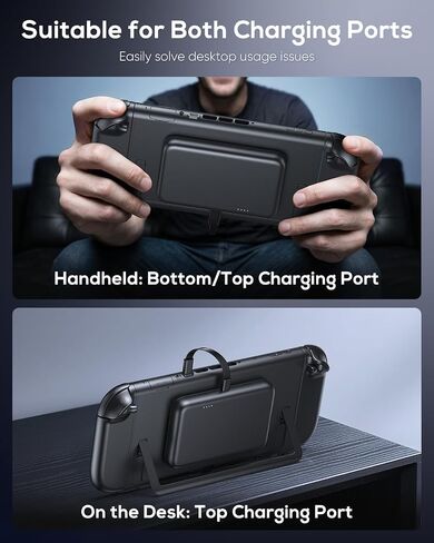 YUANHOT 2 Pack 10000mAh Magnetic Power Bank for Nintendo Switch 2 & OLED | 20W PD Fast Charging, Magnetic Quick Mount, Extends 5X Playtime, Compatible with Smartphones, Game Travel Accessories in Saudi Arabia
