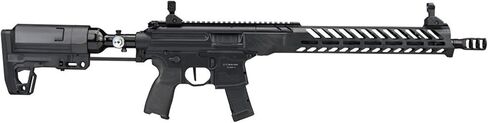 SIG SAUER MPX PCC PCP .22 كال بندقية هوائية نصف آلية | أسطوانة هواء منظمة 13ci/3000 PSI، مجلة تقدم تلقائي ذات 8 جولات، سكة Picatinny، مشاهد قابلة للطي in Kuwait