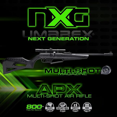 Umarex NXG APX Multi-Shot .177 Pellet Gun Air Rifle with 4x15mm Scope in Saudi Arabia