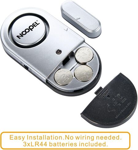 Door Alarms for Kids Safety 120dB Window Alarms for Home Security | 120dB Open Alert,Pool Safety Guard,Door Window Sensor,Hotel Apartment Use,Garage RV Fit,Easy Stick Install in Kuwait