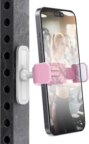 APPS2Car Magnetic Phone Holder for Gym, Alloy Base & Joint for Strong Hold in Saudi Arabia