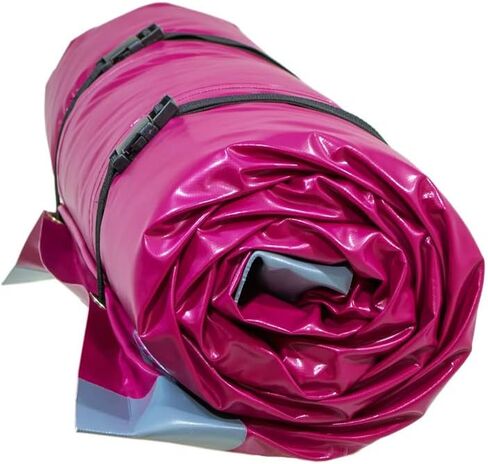 Outdoor Recreation Camping Boating River Trip Soft Foam Cushion Sleeping Landing Pad, Cranberry, 24" in Saudi Arabia