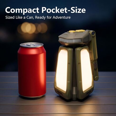 Telescopic Camping Lights with Stand, Cordless Work Light 3 LED Lamp Heads | 4.5ft Height,2000 Lumens Dimmable,Magnetic base IPX4 Waterproof for Camping,garage Emergency Outdoor. in Saudi Arabia