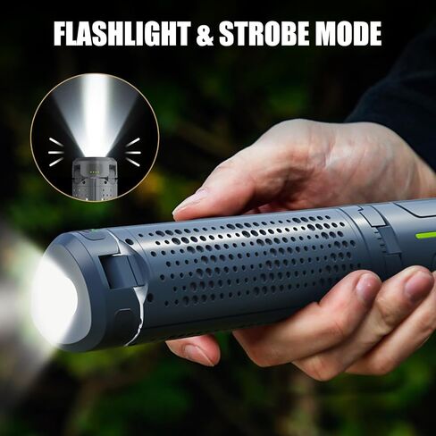 Telescopic Tripod Camping Light, 40" Adjustable Height, 20H Runtime &1000LM | Outdoor Lamp for Camping Emergency Power Outage Survival Gear - Grey in Saudi Arabia
